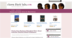 Desktop Screenshot of business.classyblacklady.com